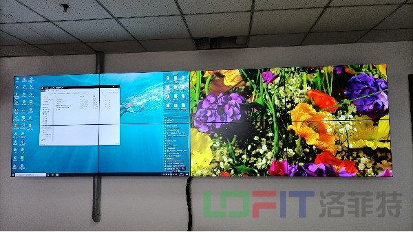 徐州动车所引进摩登7液晶拼接屏
