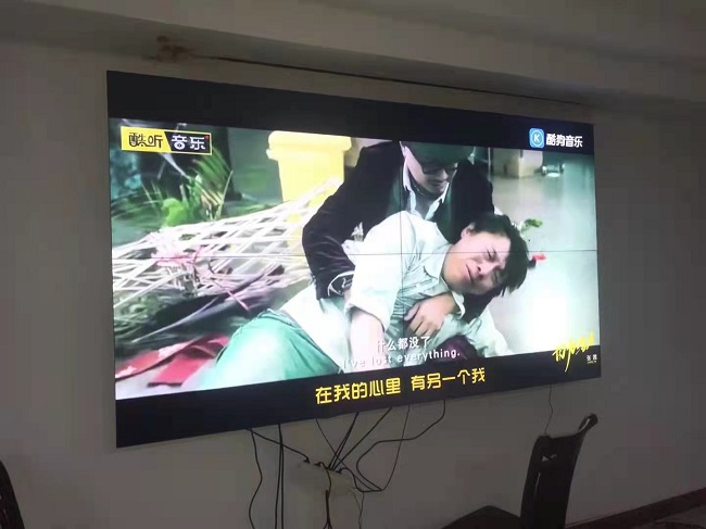 三亚某部摩登6拼接屏1