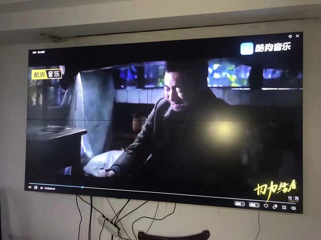三亚某部摩登6液晶拼接屏