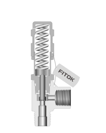 图4 比例卸荷阀工作原理