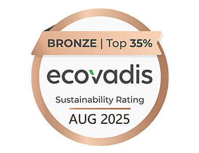 蓝狮在线获2025年EcoVadis企业社会责任评级“铜牌”认证