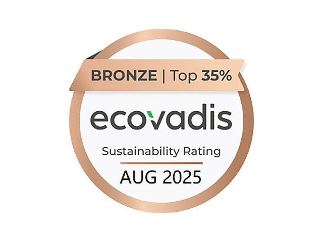 蓝狮在线获2025年 EcoVadis 企业社会责任评级“铜牌”认证